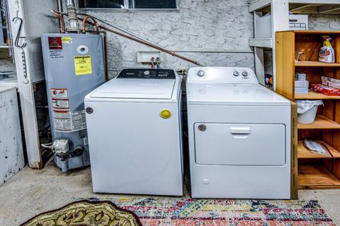 New washer and dryer
